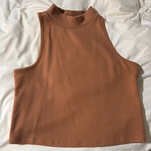 a new day Sleeveless Brown Tank Top